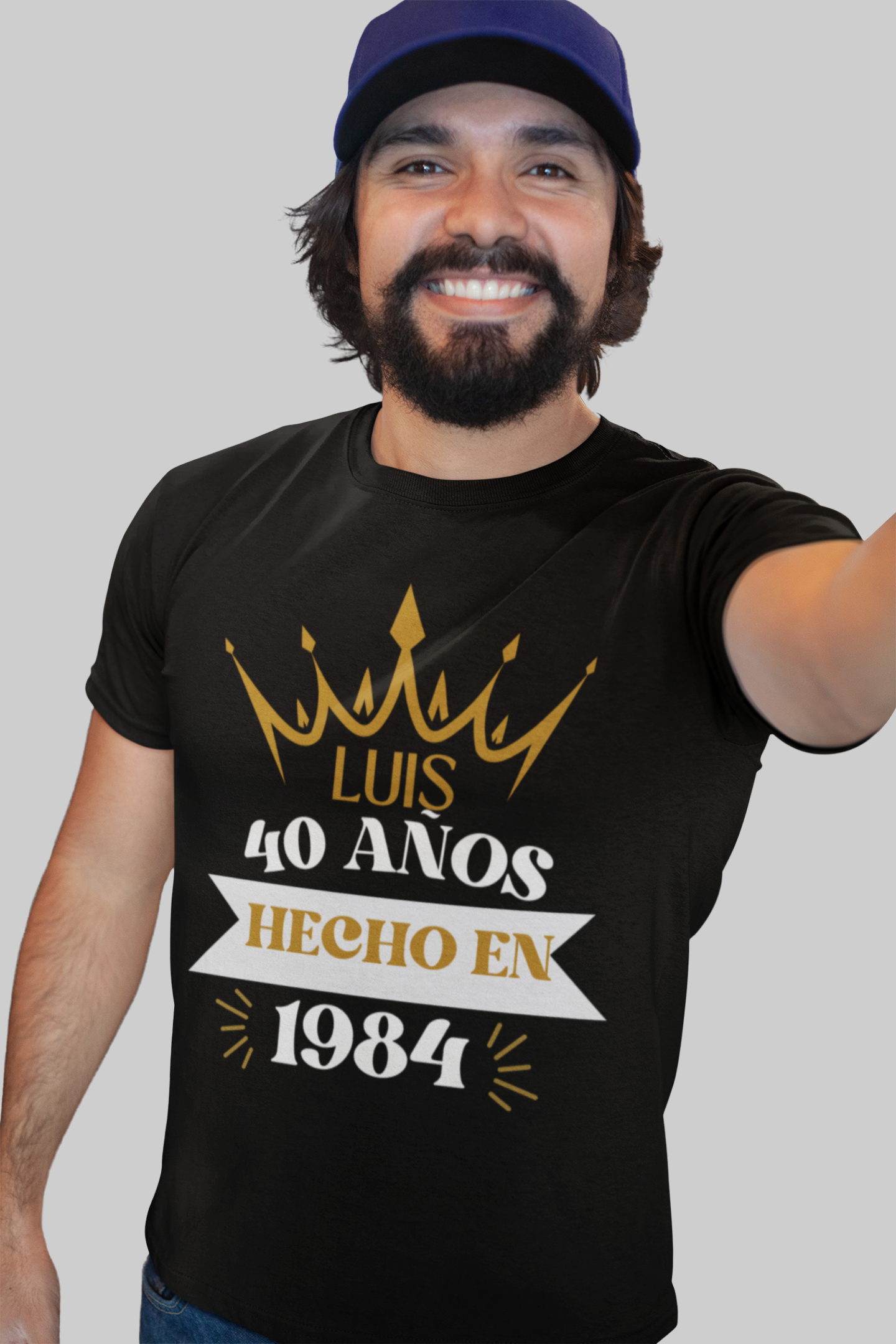 Camiseta Personalizada para Hombre -cumpleaño