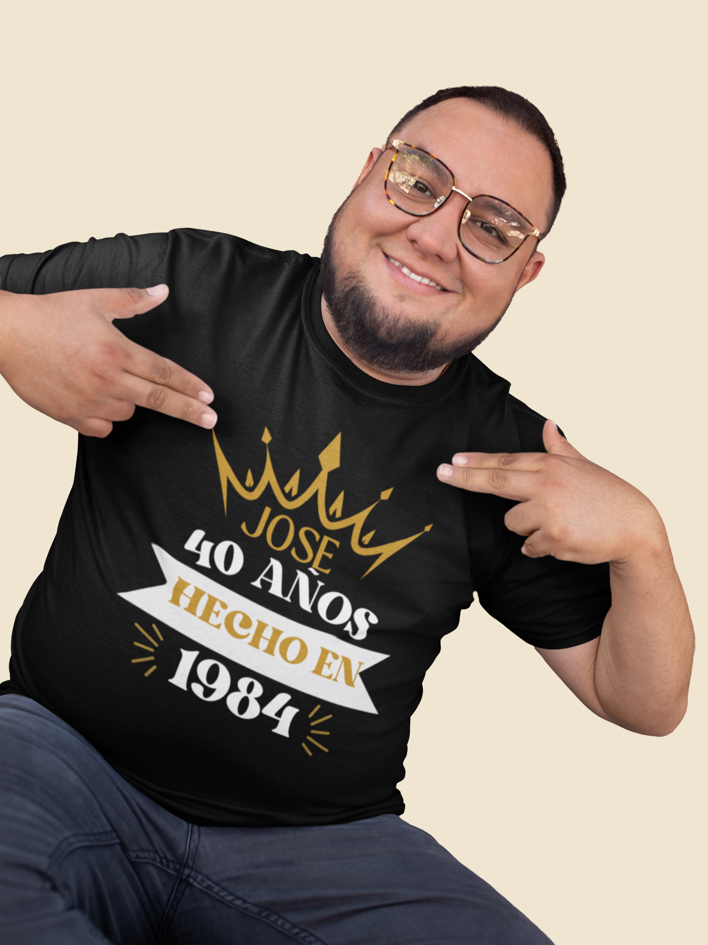 Camiseta Personalizada para Hombre -cumpleaño