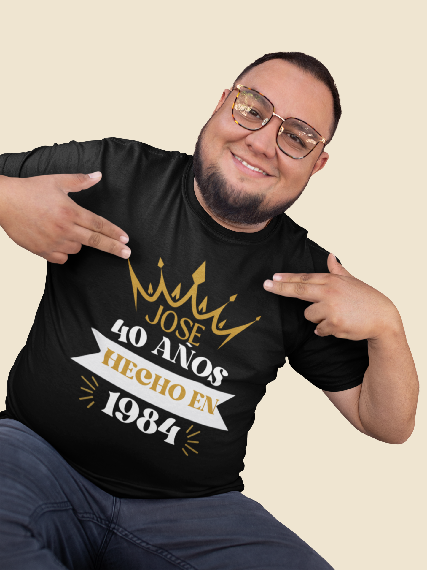 Camiseta Personalizada para Hombre -﻿cumpleaño