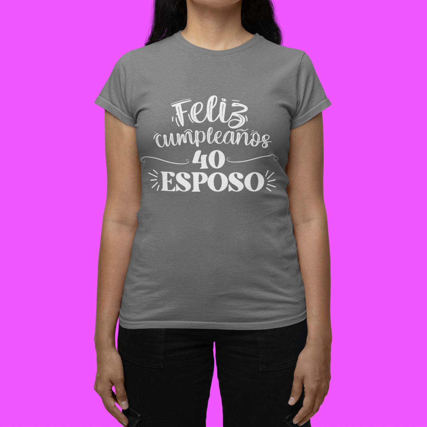 Camiseta Personalizada cumpleaños Esposo